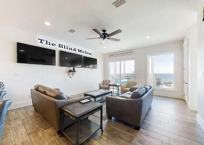 Beautiful Gulf-front House With Private Pool Lovely Deck & Ac Gulf Shores